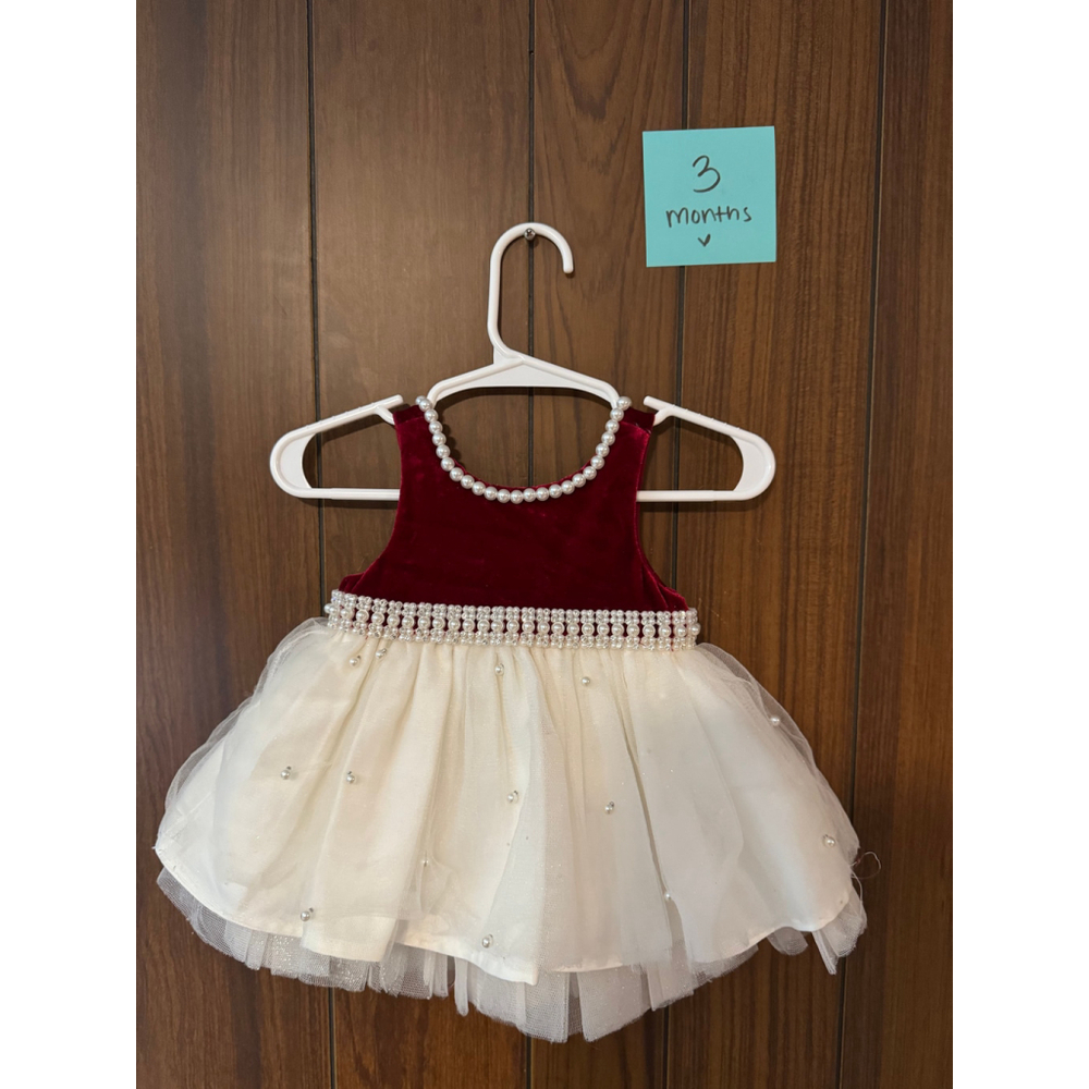 3 month baby dress for pictures or event